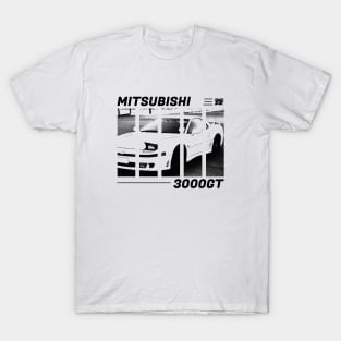 MITSUBISHI 3000GT Black 'N White 3 T-Shirt